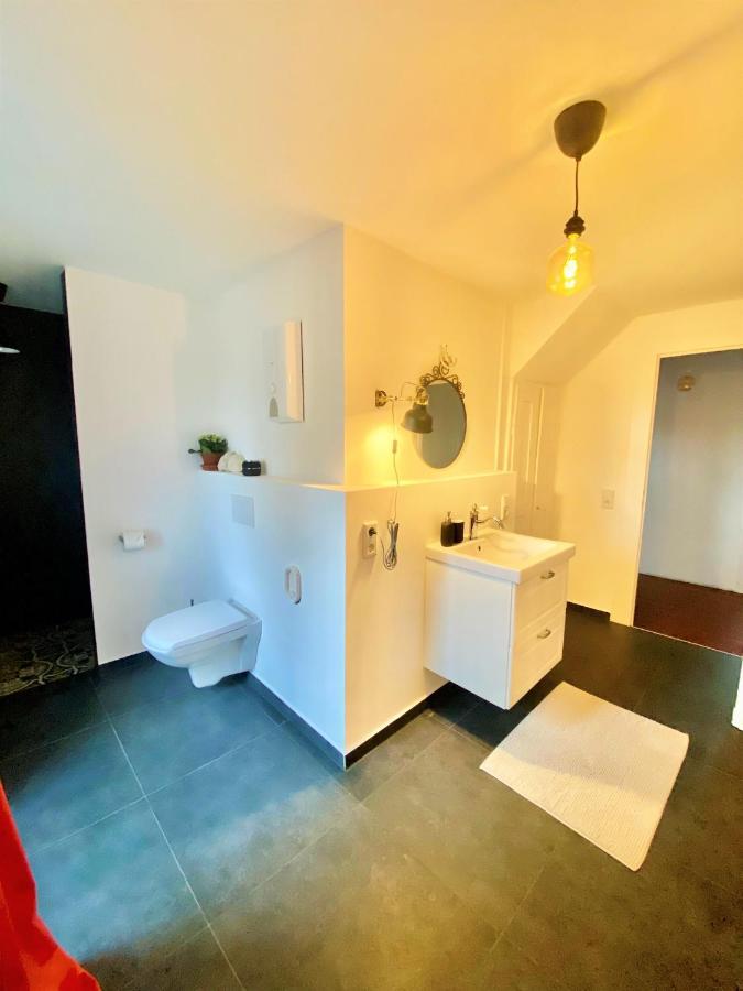 האגן Get-Your-Flat - Mansard-Wohnung In Villa 3 Zr Kue Bad, 85 M2, Bis 4 Gaeste , Haustier Auf Anfrage - Ruhig & Naturnah - Top מראה חיצוני תמונה